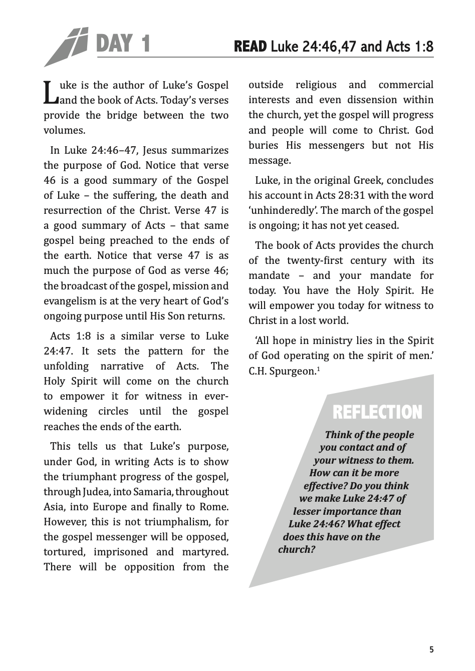 Acts: To the Ends of the Earth