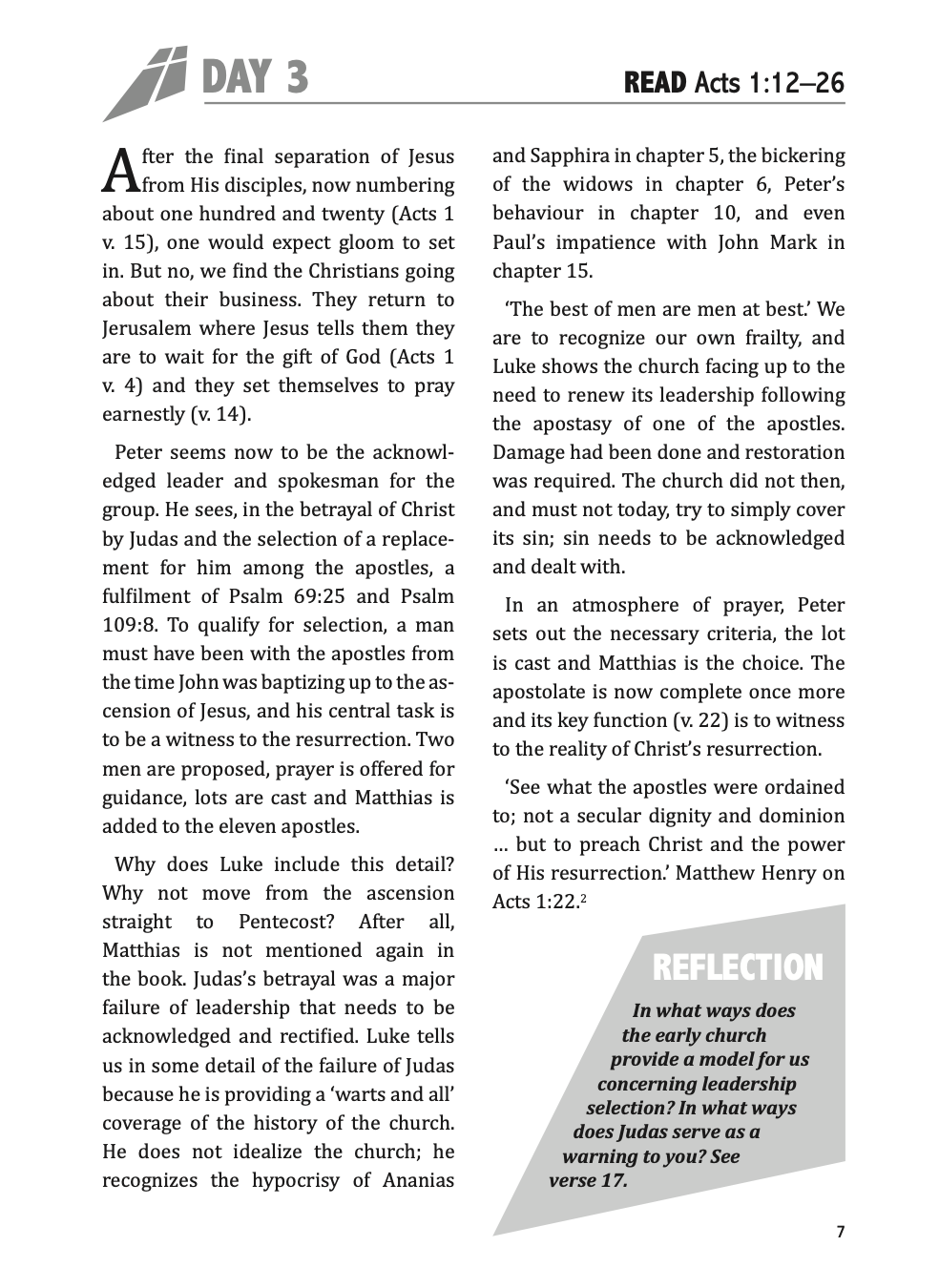 Acts: To the Ends of the Earth