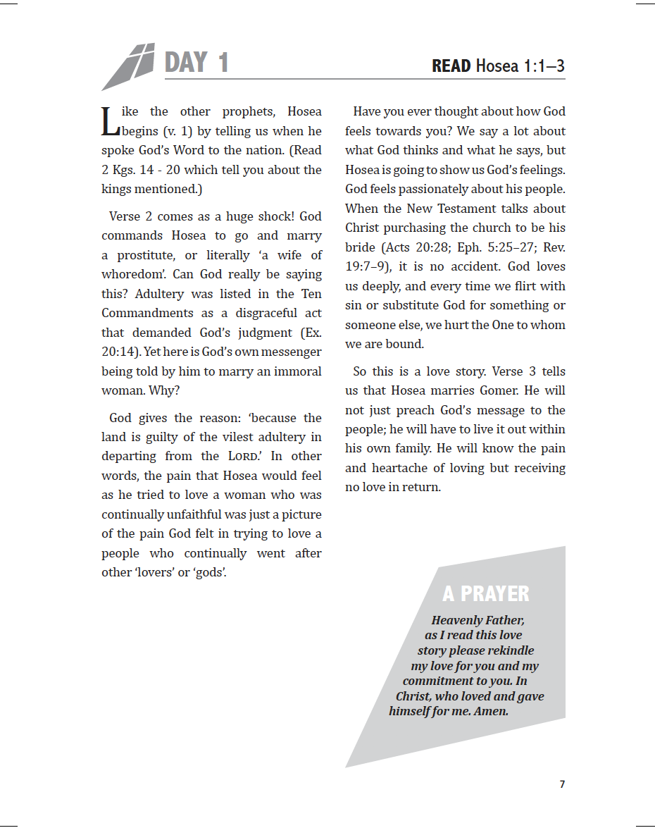 Hosea: His Redeeming Love