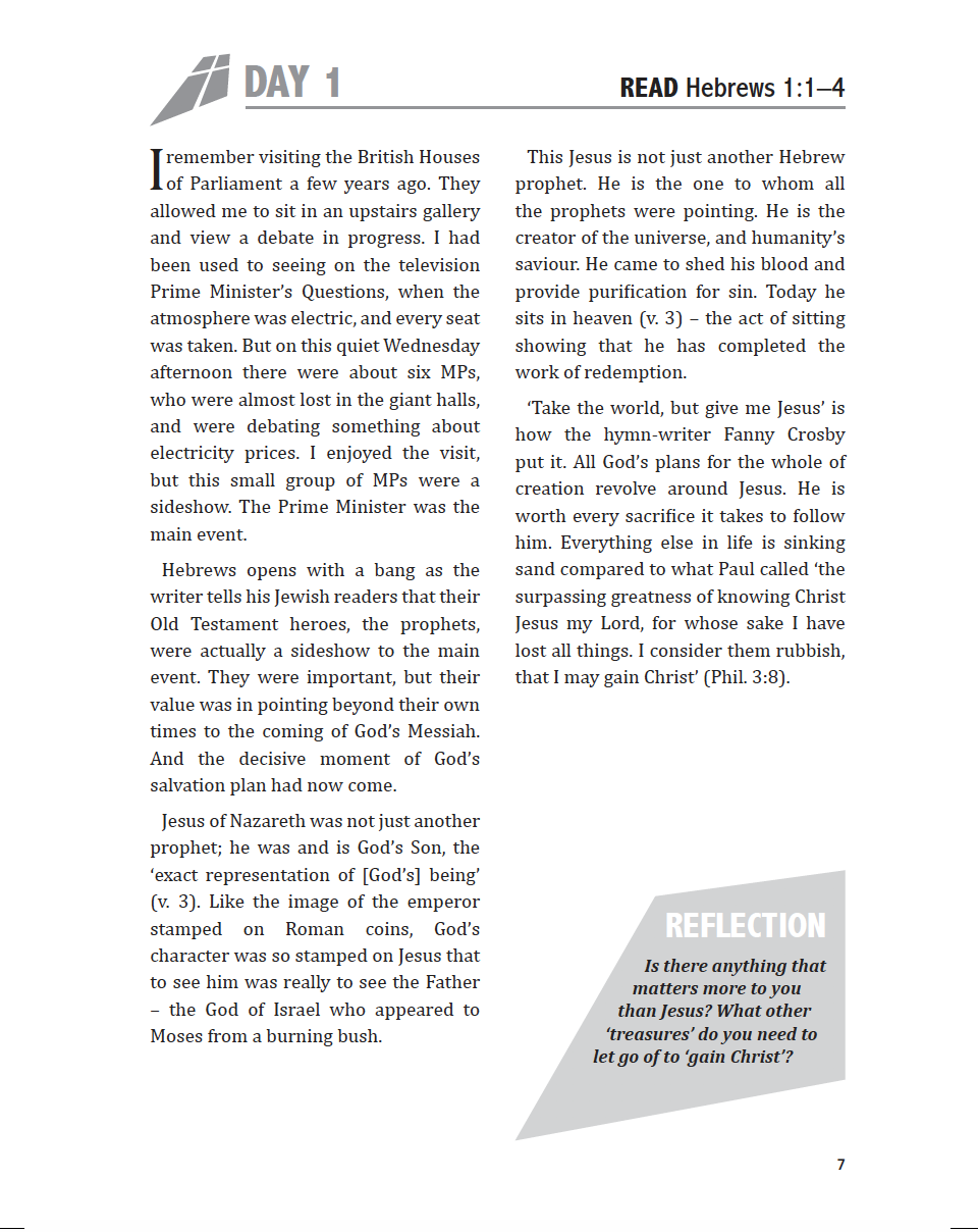 Hebrews: The Daily Discipline of a Devoted Life