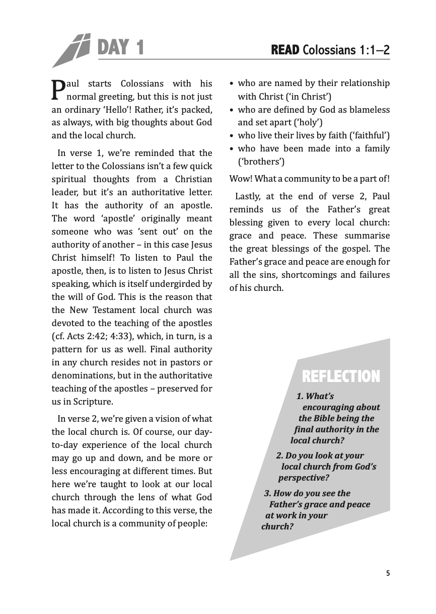 Colossians: Alive in Christ