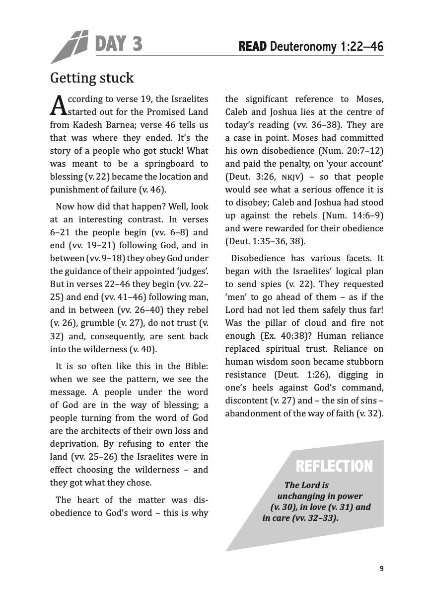 Deuteronomy: At Journey’s End