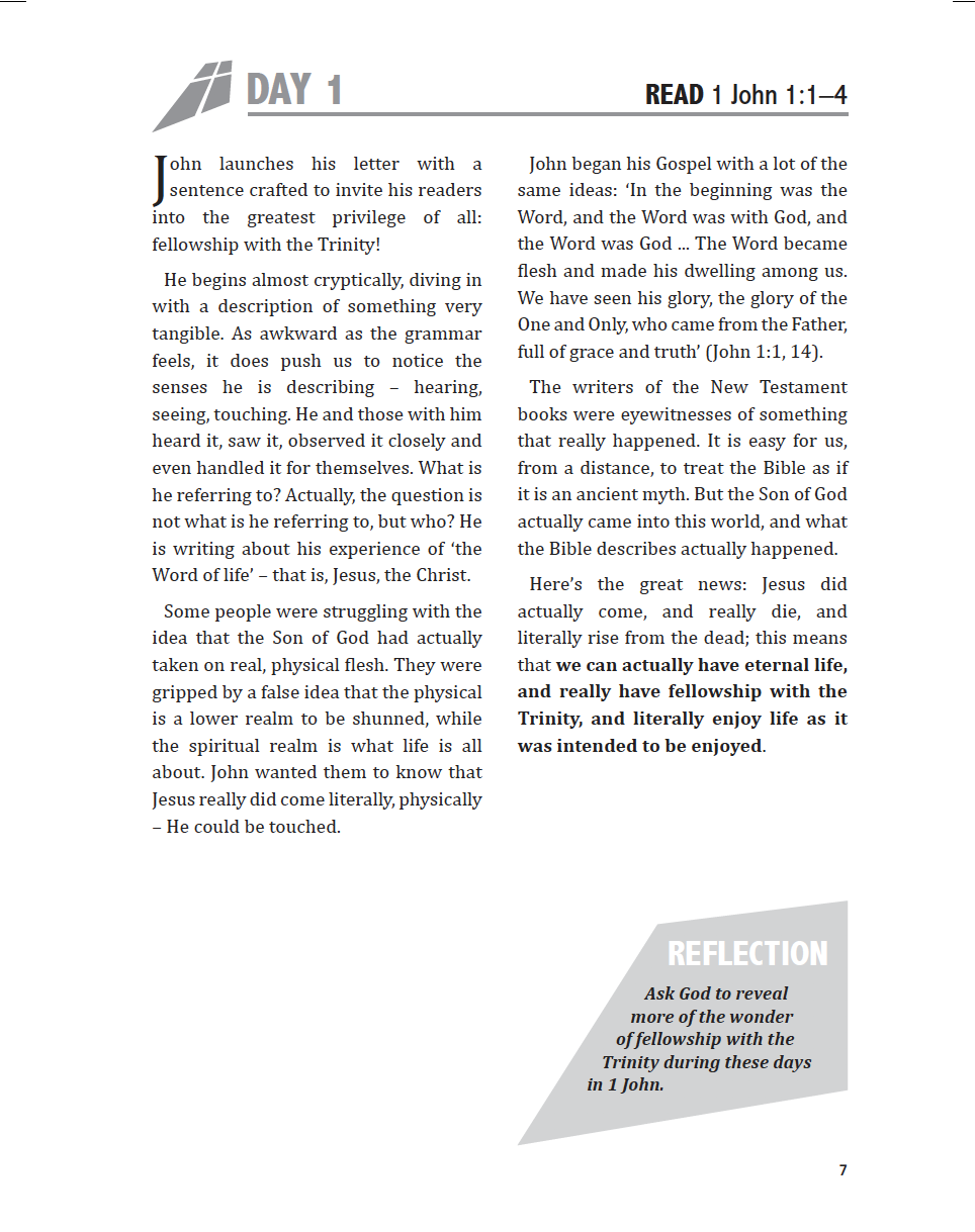 John's Letters: Living in the Light of God's Love