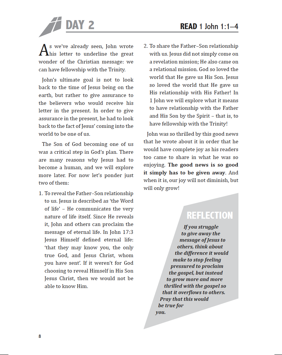 John's Letters: Living in the Light of God's Love