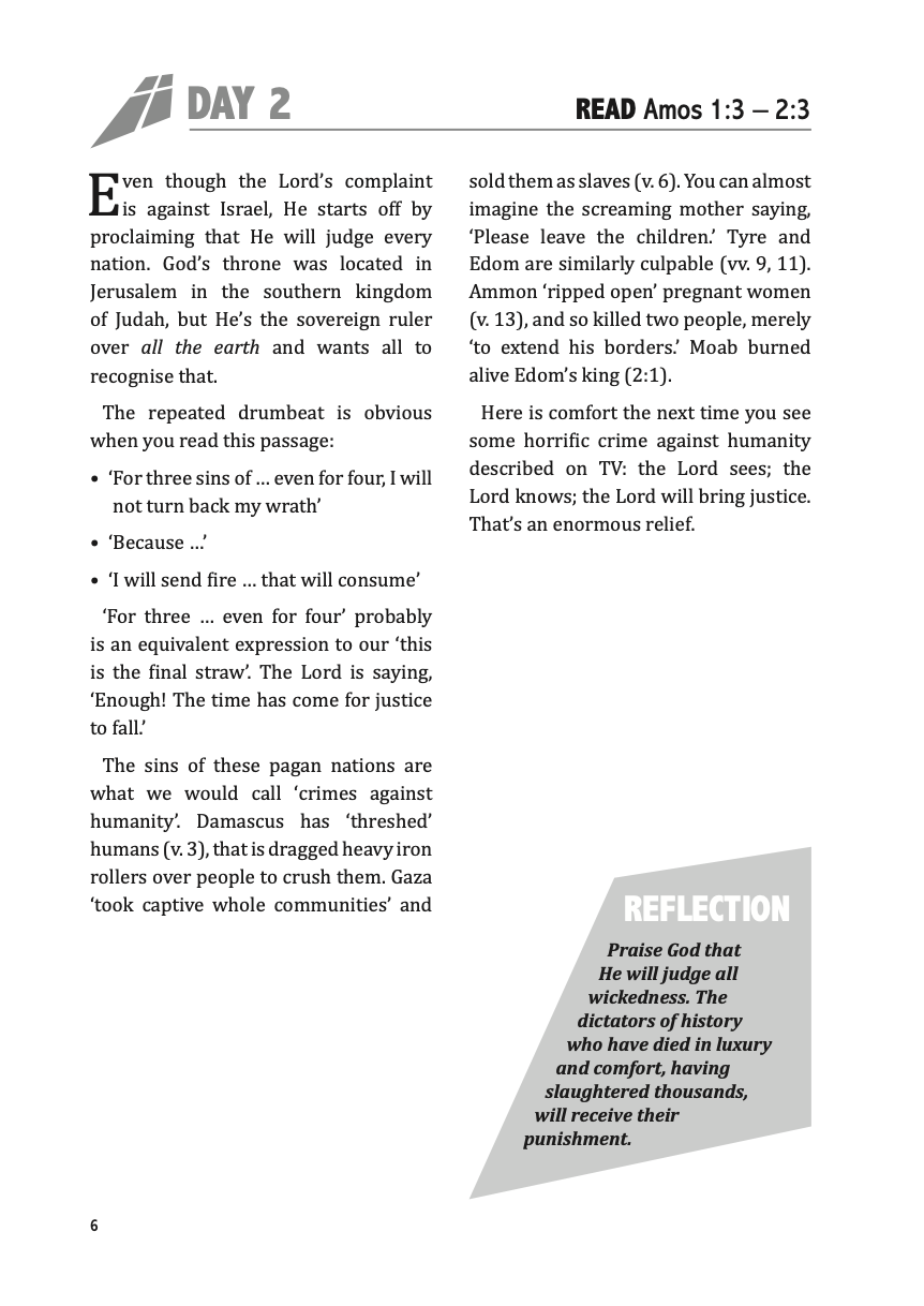 Amos: Seek the Lord and Live