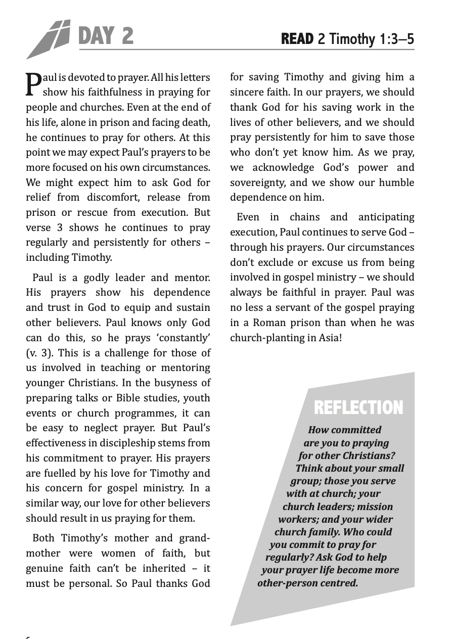 2 Timothy: Guard the Gospel