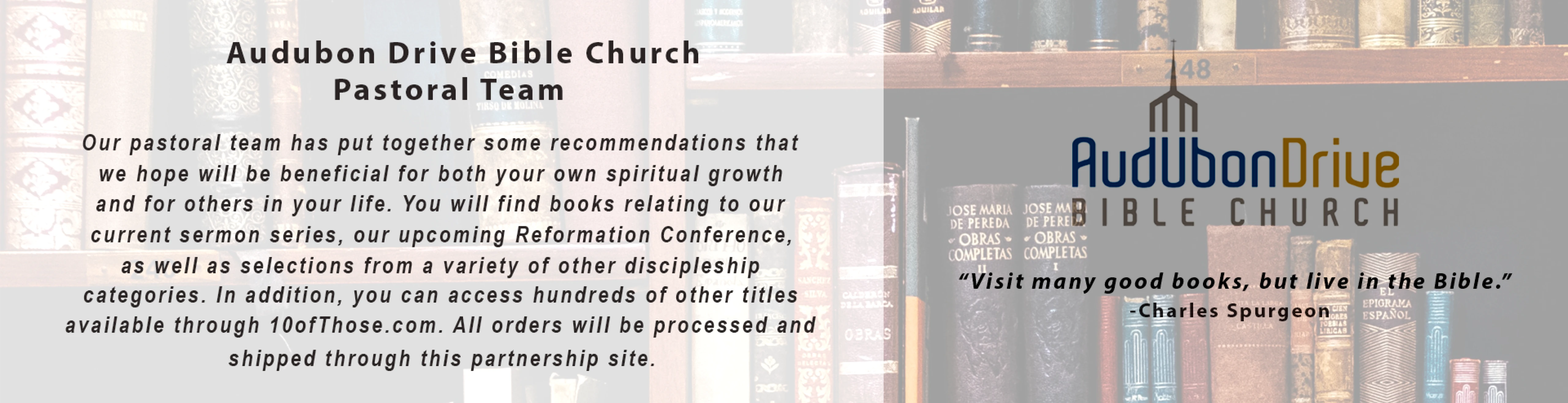 Audubon Drive Bible Church 10ofThose US