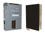 NIV Thinline Bible, Large Print, Red Letter, Comfort Print