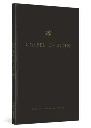 ESV Gospel of John (Paperback, Black)