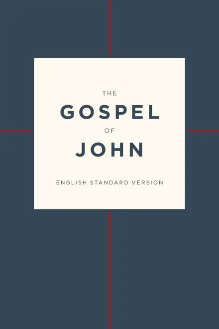 ESV Gospel of John (Paperback, Cross Design)