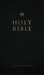 ESV Church Bible, Large Print (Hardcover, Black)