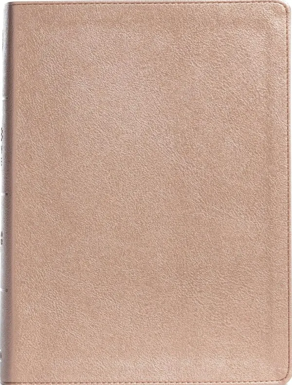 CSB Study Bible, Rose Gold LeatherTouch