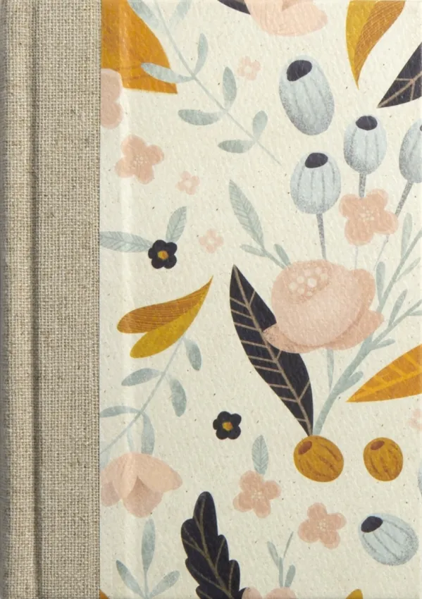 ESV Large Print Compact Bible, Red Letter, Hardcover, Spring Bloom Design