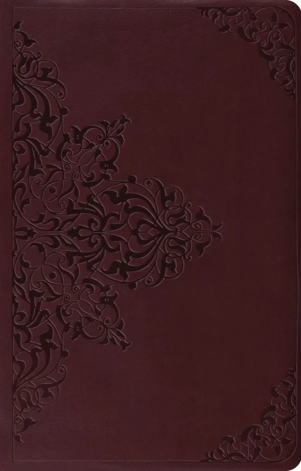 ESV Premium Gift Bible, TruTone, Chestnut, Filigree Design