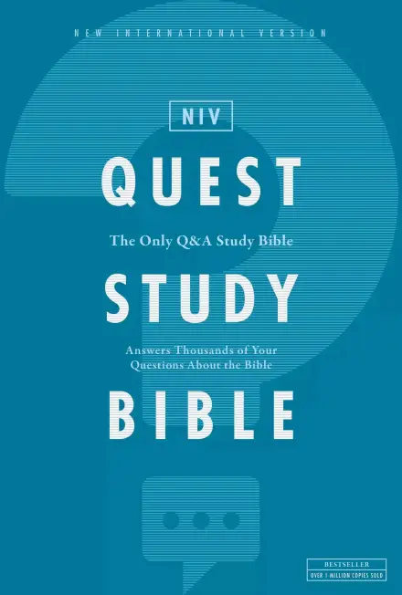 NIV Quest Study Bible, Comfort Print