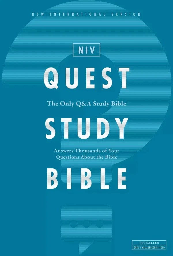NIV Quest Study Bible, Comfort Print