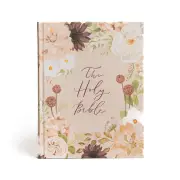 CSB Notetaking Bible, Large Print Hosanna Revival Edition, Blush Cloth Over Board