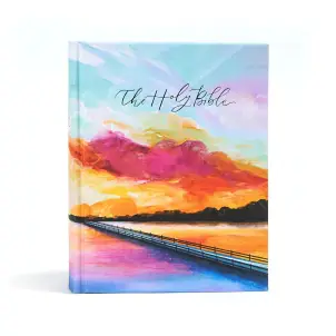CSB Notetaking Bible, Hosanna Revival Edition, Lake Cloth Over Board
