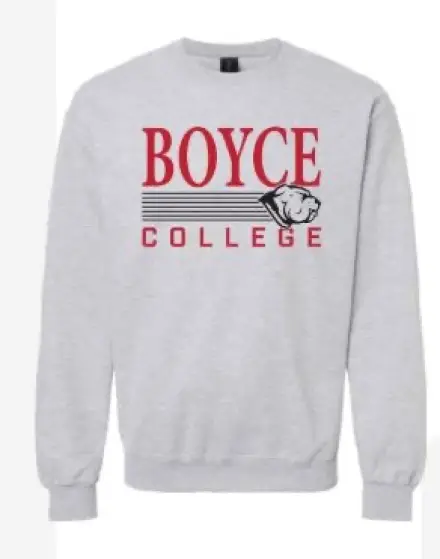 Boyce College Softstyle Midweight Crew, Horizontal Lines