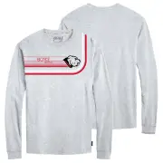 Boyce Bulldog Retro Ash Grey - Long Sleeve Tee