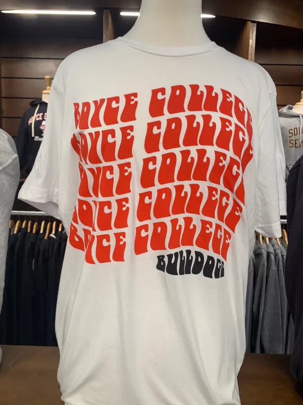 Wavy Boyce College Bulldogs Shirts