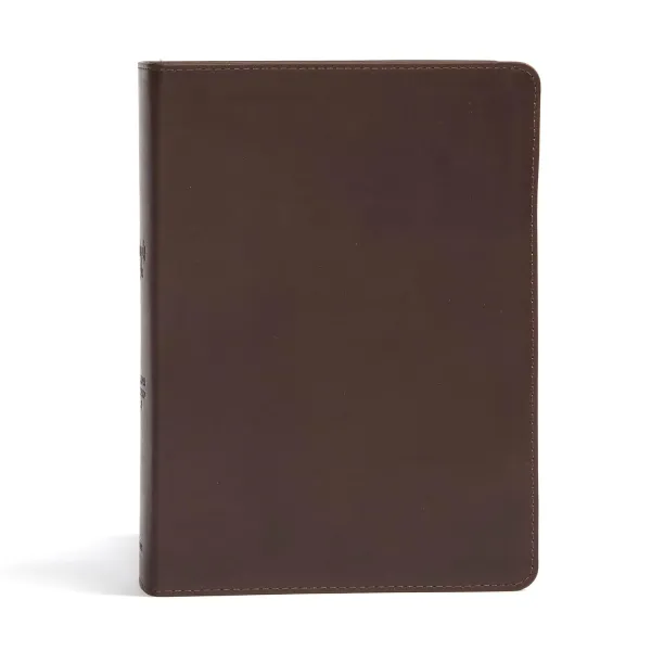 CSB She Reads Truth Bible, Brown Genuine Leather
