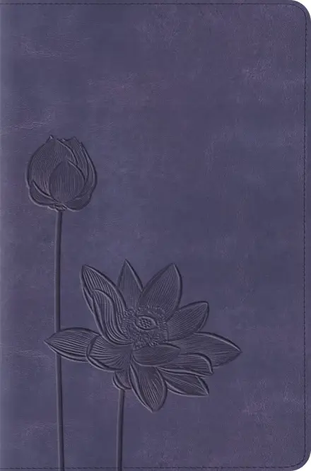 ESV Compact Bible (TruTone, Lavender Bloom)