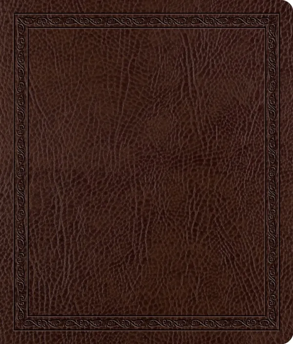 ESV Journaling Bible (Bonded Leather, Mocha, Threshold)