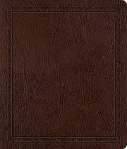 ESV Journaling Bible (Bonded Leather, Mocha, Threshold)