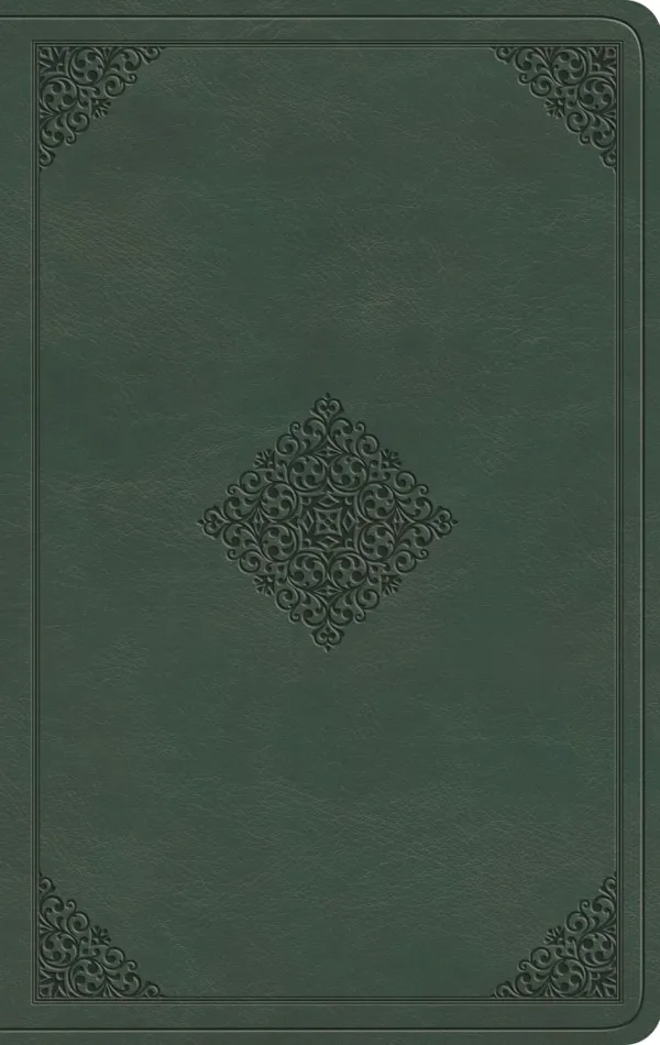 ESV Large Print Value Thinline Bible (TruTone, Quiet Forest, Ornament)