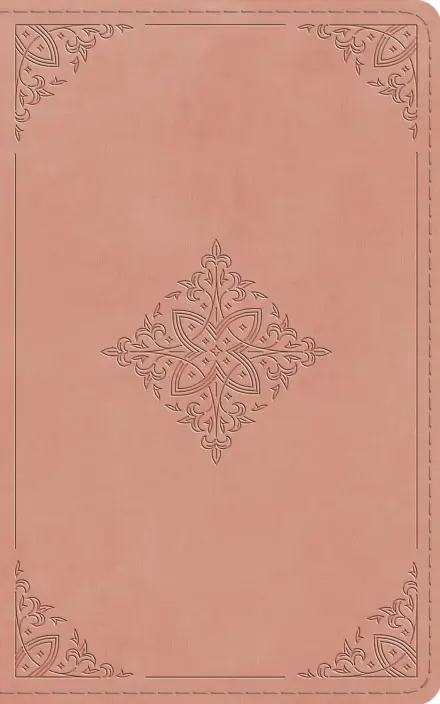 ESV Vest Pocket New Testament with Psalms and Proverbs (Trutone, Blush Rose, Fleur-de-lis)