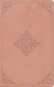 ESV Vest Pocket New Testament with Psalms and Proverbs (Trutone, Blush Rose, Fleur-de-lis)