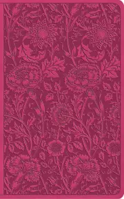 ESV Vest Pocket New Testament with Psalms and Proverbs (Trutone, Berry, Floral)
