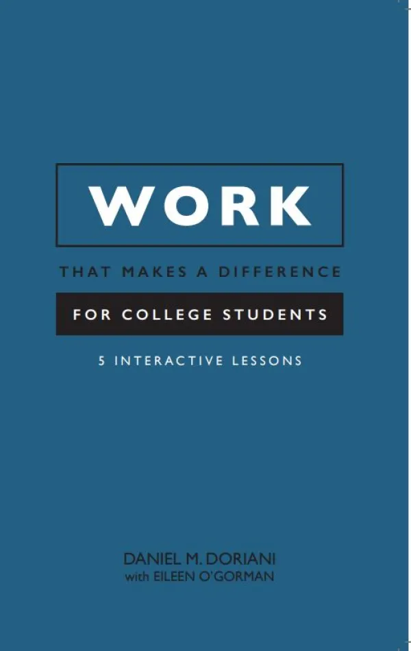 Work That Makes a Difference for College Students