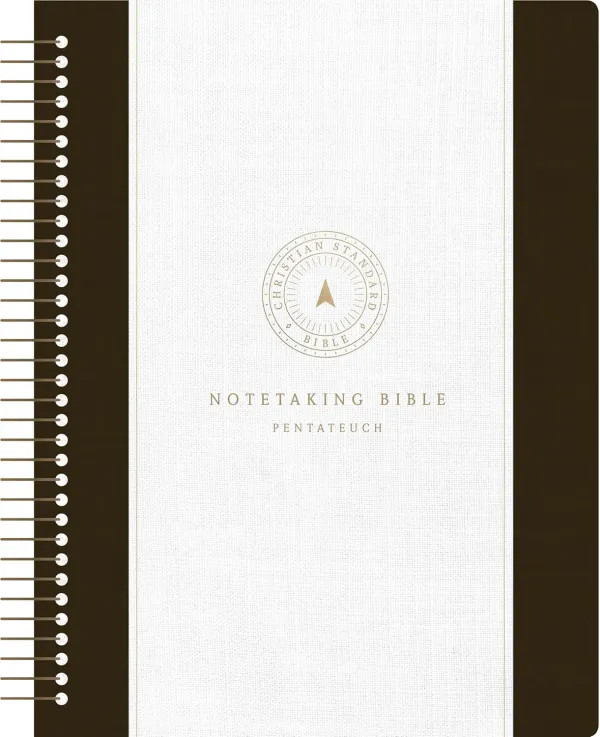 CSB Spiral-Bound Notetaking Bible, Optimal Type, Pentateuch