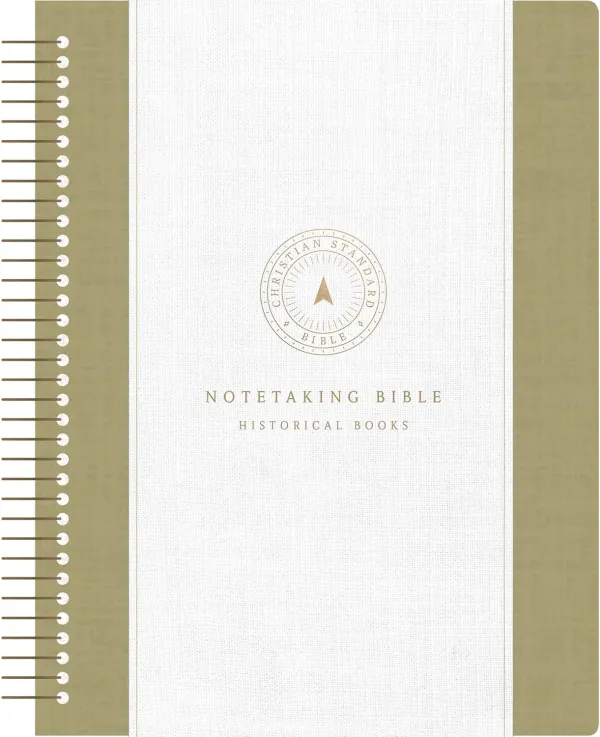 CSB Spiral-Bound Notetaking Bible, Optimal Type, Historial Books
