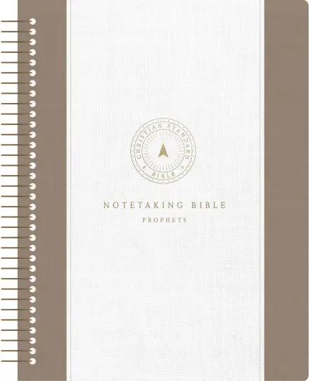 CSB Spiral-Bound Notetaking Bible, Optimal Type, Prophets