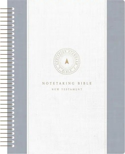 CSB Spiral-Bound Notetaking Bible, Optimal Type, New Testament