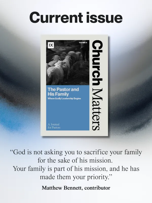 Church Matters Conference Discount