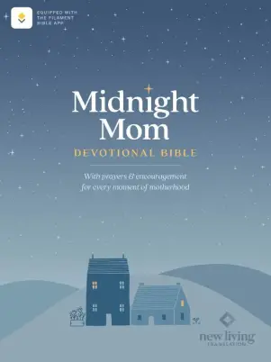 NLT Midnight Mom Devotional Bible