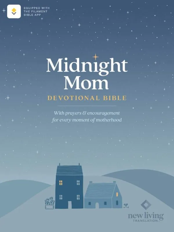 NLT Midnight Mom Devotional Bible