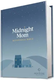 NLT Midnight Mom Devotional Bible