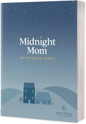 NLT Midnight Mom Devotional Bible