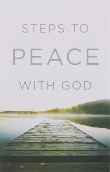 Steps to Peace with God (Tract 25 pack)
