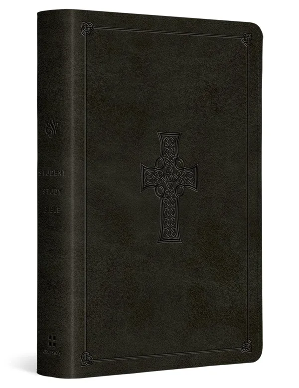 ESV Student Study Bible (TruTone®, Olive, Celtic Cross Design)