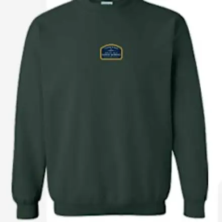 Furnished Unto Good Works Blue/Gold Patch Sweatshirt