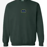 Furnished Unto Good Works Blue/Gold Patch Sweatshirt
