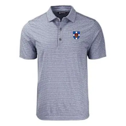Southern Seminary Forge Eco Heather Polo, Liberty Navy