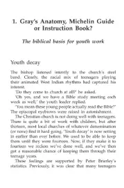 Christian Youth Work
