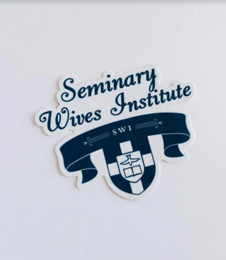 Seminary Wives Institute Car Decal